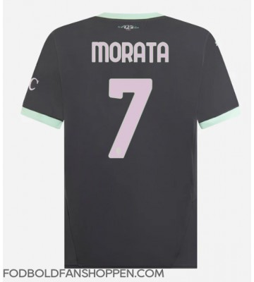 AC Milan Alvaro Morata #7 Tredjetrøje 2024-25 Kortærmet